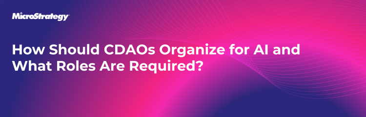 How Should CDAOs Organize for AI and What Roles Are Required?